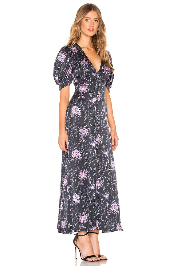 view 2 of 3 Delaney Dress in Navy Cosmos