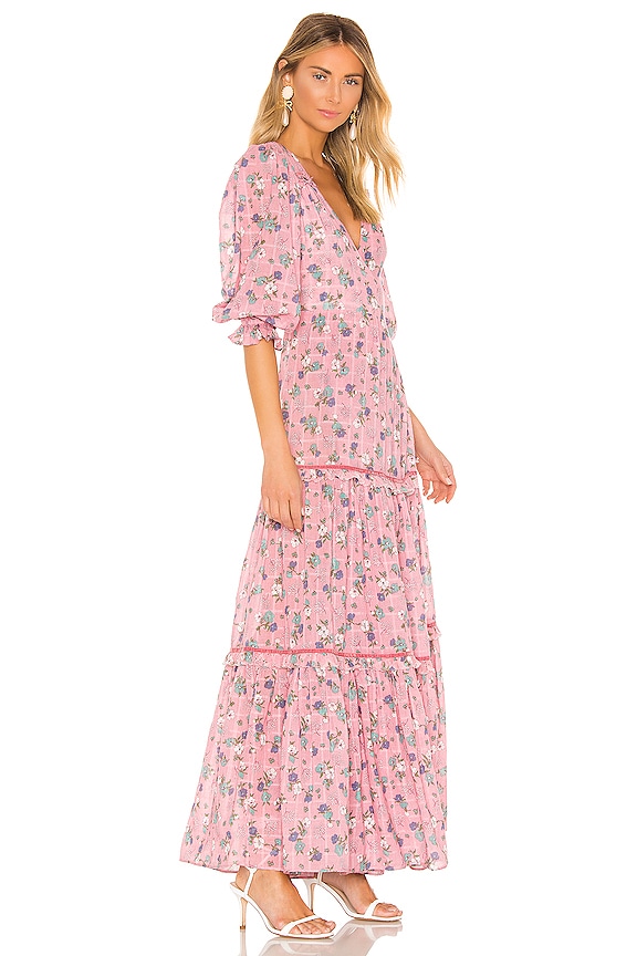 view 2 of 3 Stormi Dress in Hollywood Pink