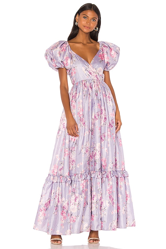 view 2 of 3 Ida Dress in Hibiscus