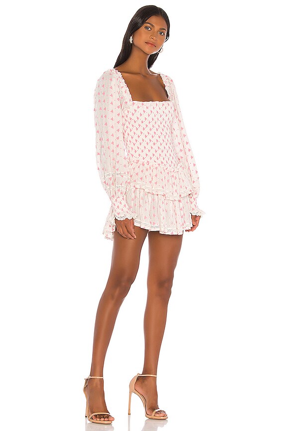 view 2 of 3 Raelynn Dress in Pebble Pink