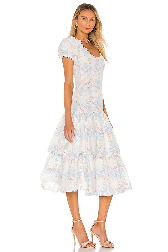 view 2 of 3 Keaton Dress in Pastel Blue