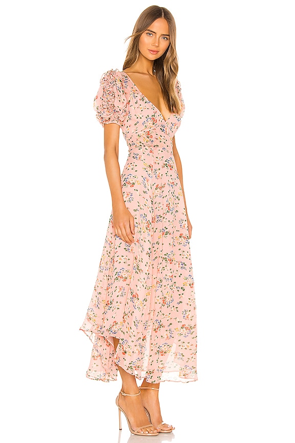 view 2 of 3 Clemence Dress in Sunset Pink