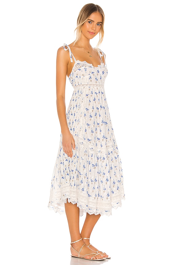 view 2 of 3 Antonella Dress in Brilliant Blue