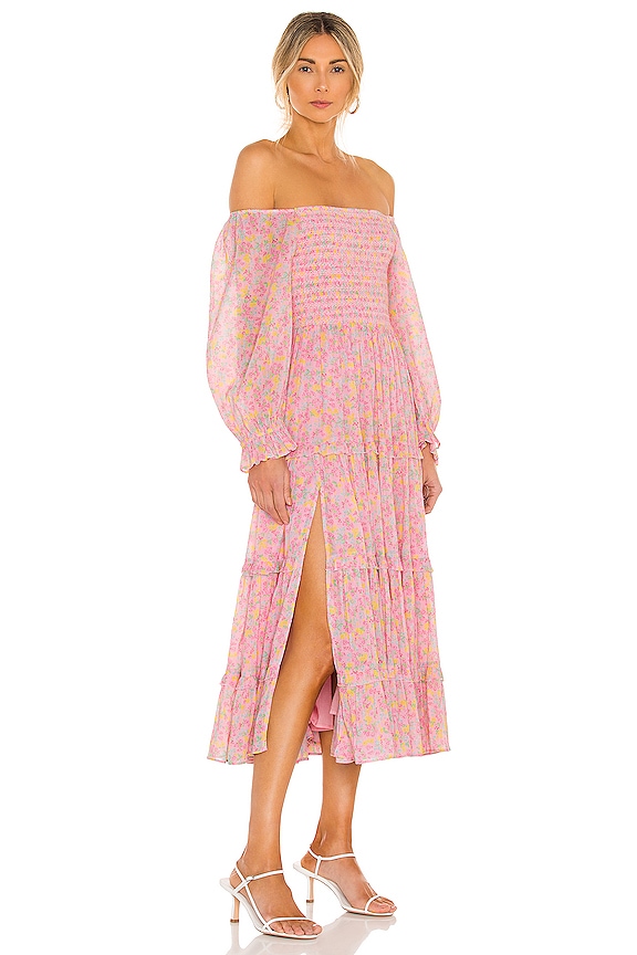 view 2 of 3 Capri Dress in Melon Punch