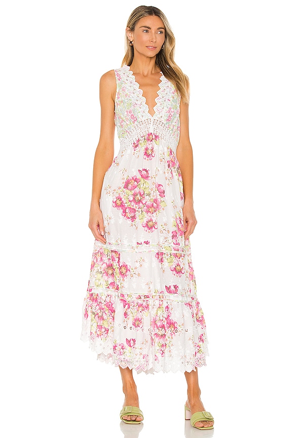 view 1 of 4 Oakley Dress in Garden Glow Pink