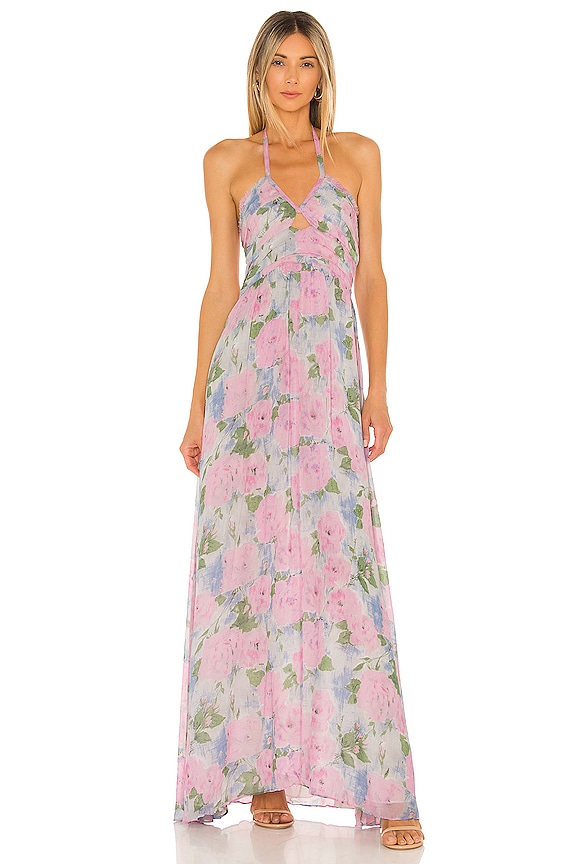 view 1 of 3 Donovan Dress in Blueberry Frosting