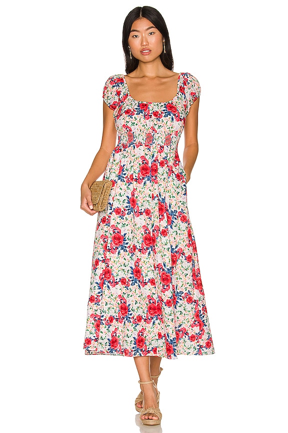 view 1 of 3 Vernon Dress in Rush of Red
