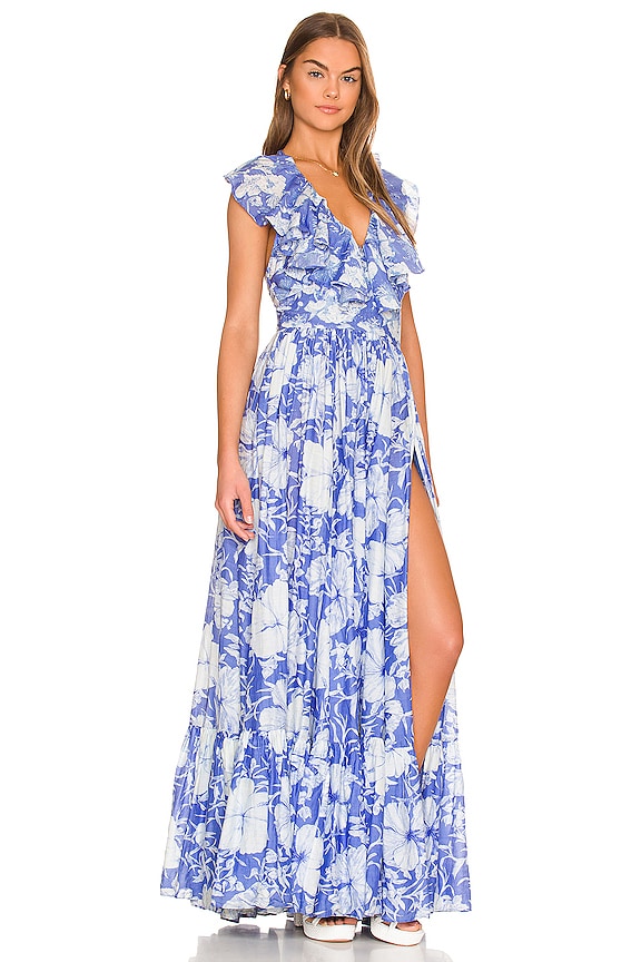 view 2 of 3 MARINETTE 맥시원피스 in Salty Sea