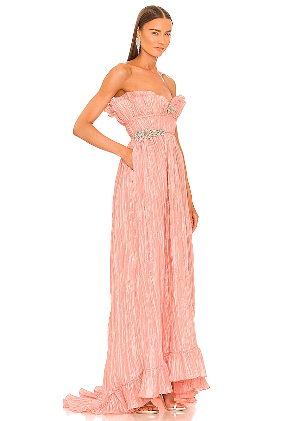 view 2 of 5 ROBE MAXI KATRINA in Sunrise Sorbet