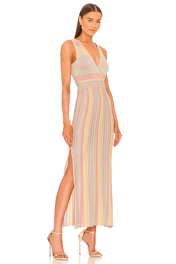 view 2 of 3 Mylene Dress in Pastel Sunrise