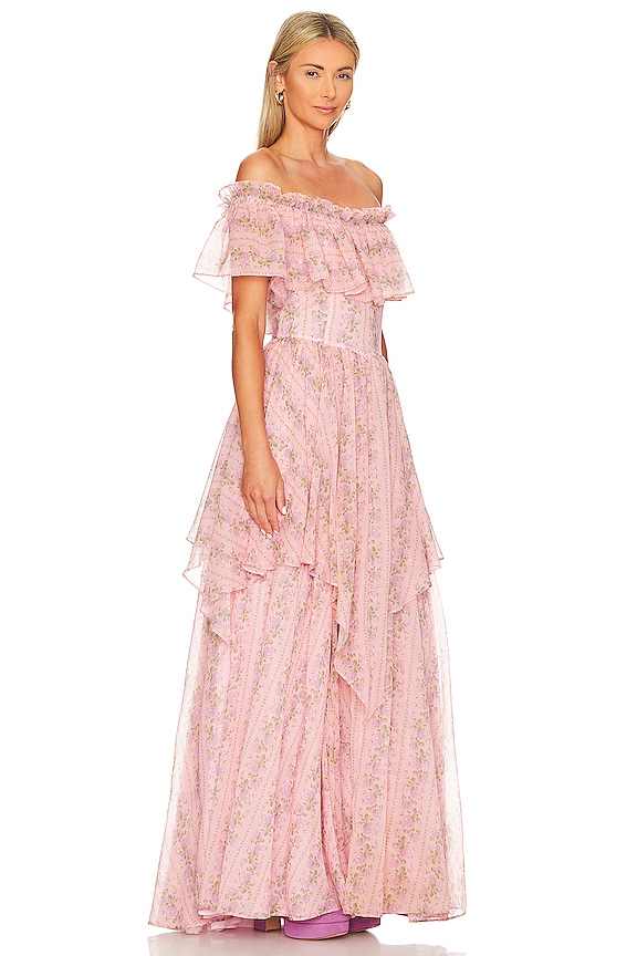 view 2 of 3 Noni Dress in Prairie Pink