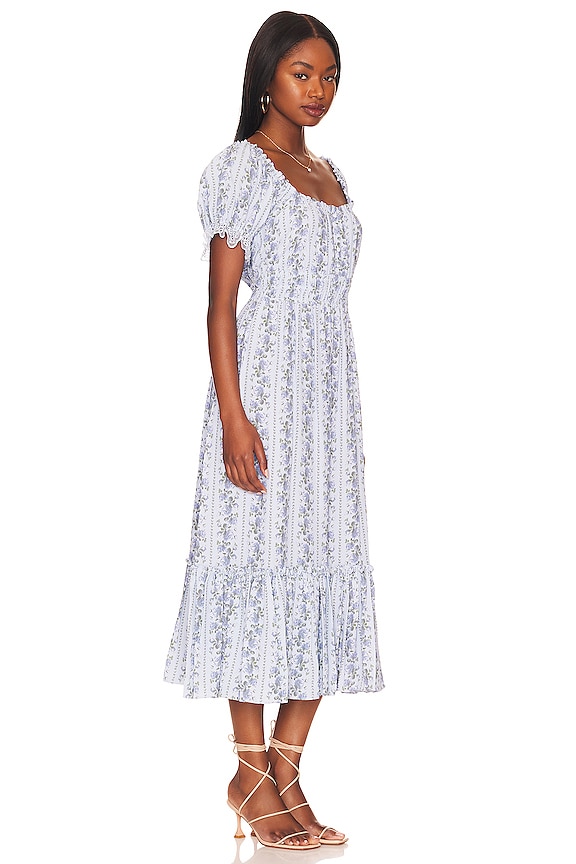 view 2 of 3 Terrance Dress in Cerulean Blue