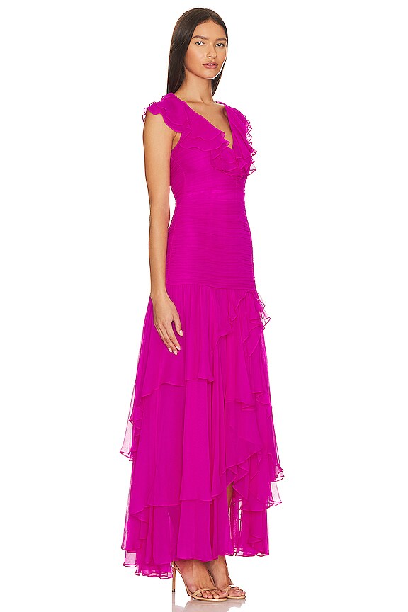view 2 of 4 ROBE DE SOIRÉE TINI in Flirty Fuschia
