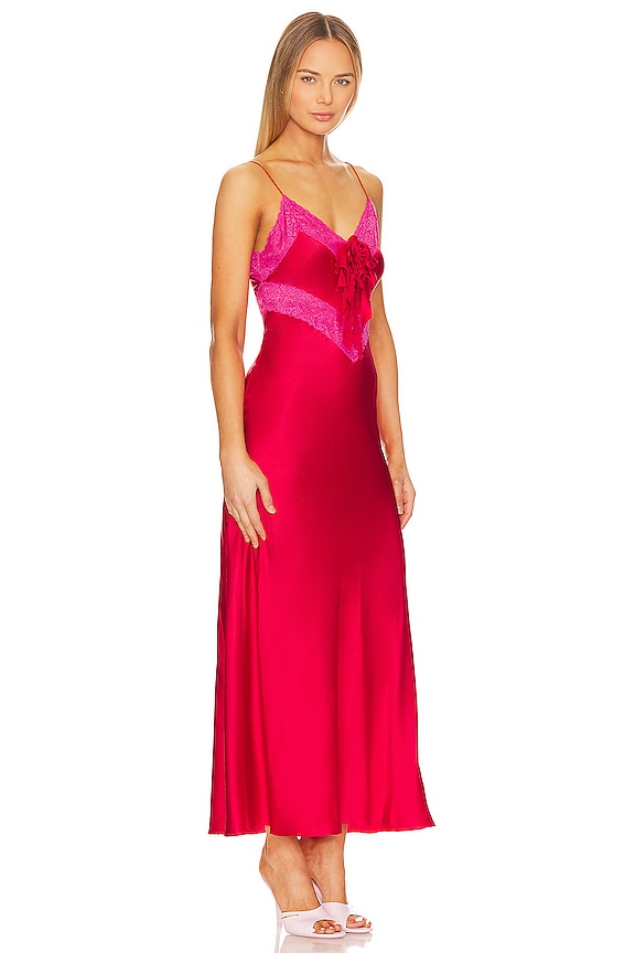 view 2 of 3 VESTIDO SERITA in Red