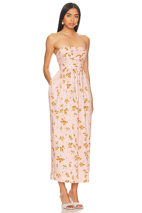 view 2 of 3 Luxie Dress in Persian Orange