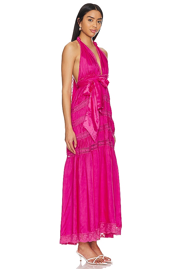 view 2 of 3 VENDIMA ミニドレス in Fuschia Glow