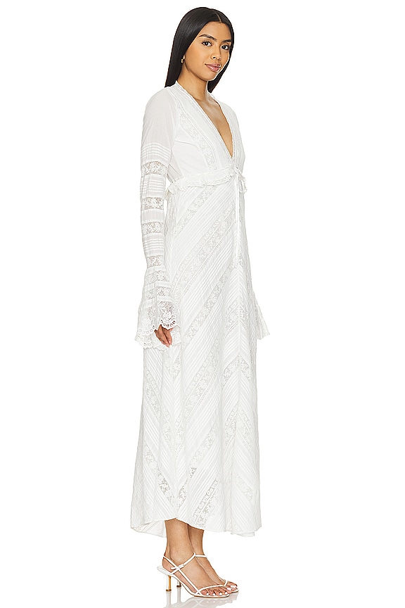 view 2 of 4 VESTIDO MIDI WEIL in Bright White