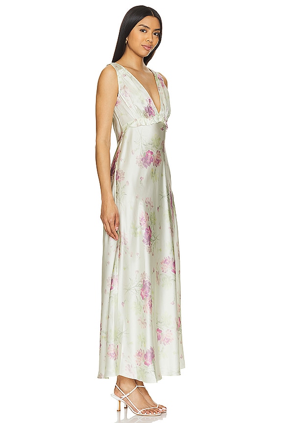 view 2 of 3 ROBE MAXI SUNIVA in Peachy Sage