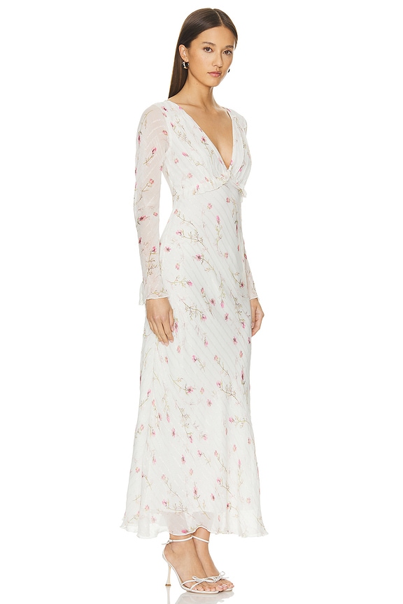 view 2 of 4 MAXIVESTIDO DALILA in Azalea Pink