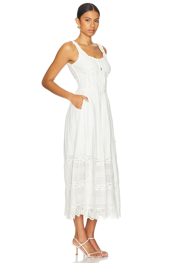 view 2 of 4 Santelle Dress in True White