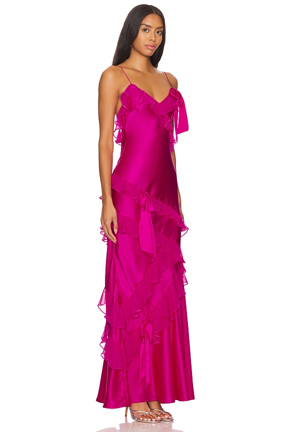view 2 of 3 Rialto Dress in Fuchsia
