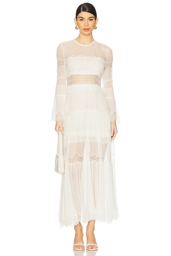 view 1 of 3 Rosney Dress in Ivory