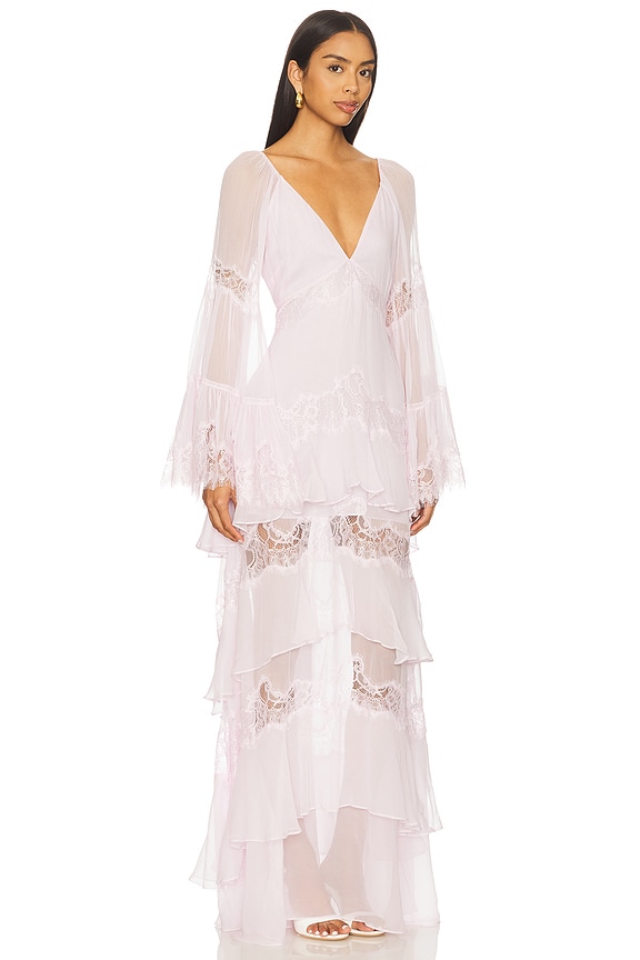 view 2 of 3 Devina Dress in Orchid Ice