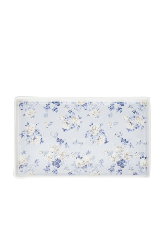 view 2 of 3 Evaline Fragrance Tray in Whisper Blue