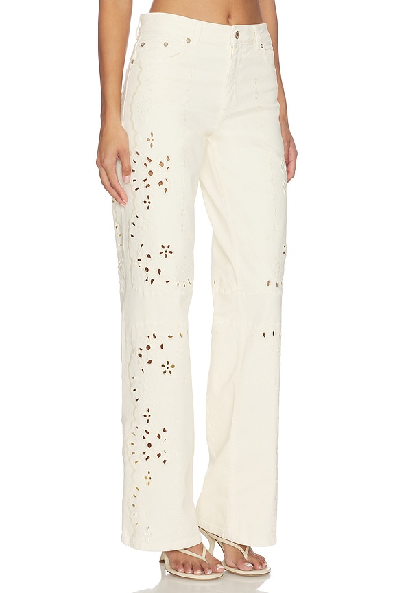 view 2 of 6 PANTALON DELLAH in Ivory
