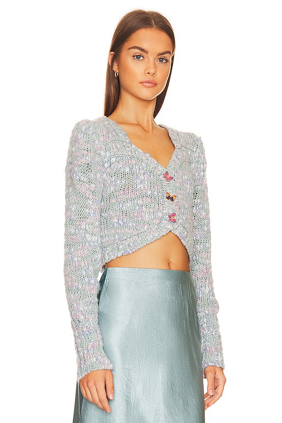 view 2 of 5 КАРДИГАН SAUNDRIA in Galaxy Blue