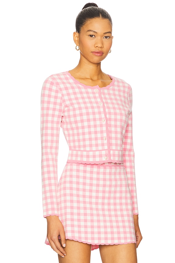 view 2 of 4 Bridgette Cardigan in Pink Pearl