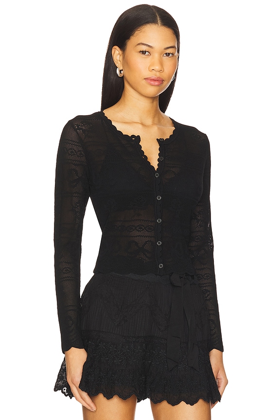 view 2 of 4 Gretta Cardigan in Black