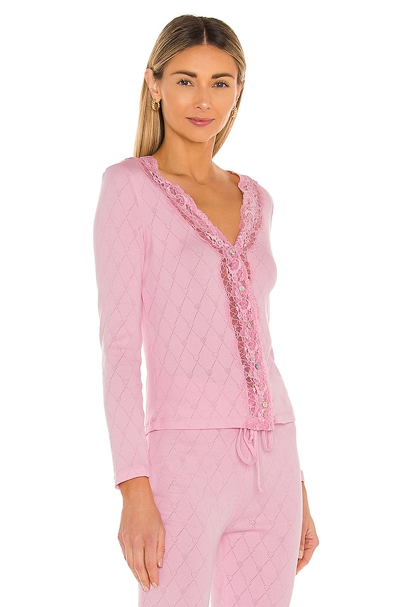 view 2 of 5 Natine Cardigan in Pink Grace
