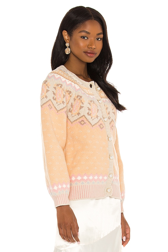 view 2 of 5 Honeypie Boyfriend Cardigan in Birch Grove