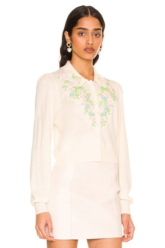 view 2 of 5 CÁRDIGAN GEORGINA in Ivory