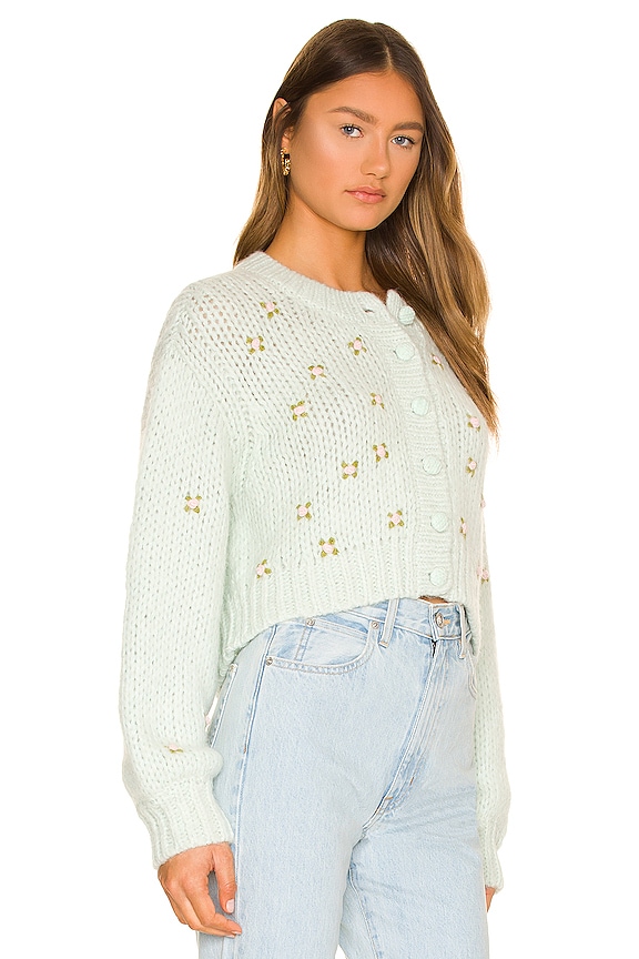 view 2 of 4 Emilie Cardigan in Pistachio