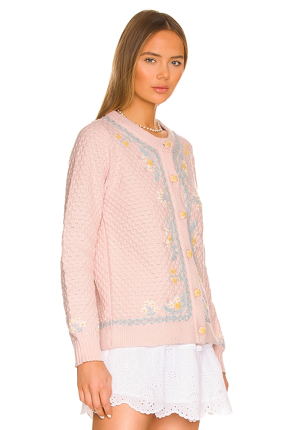 view 2 of 4 Naj Cardigan in Pearl Blush