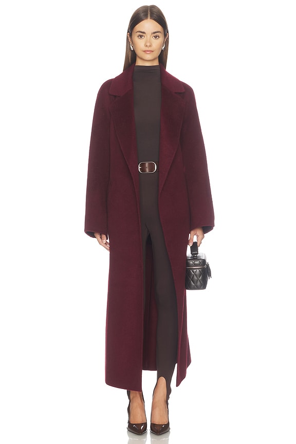 view 2 of 4 Katniss Jacket in Dark Merlot