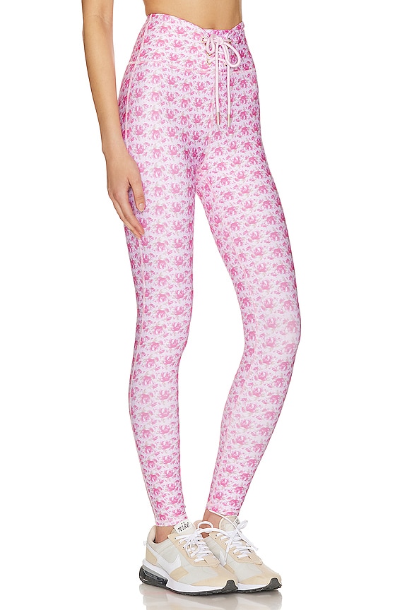 view 2 of 4 Postiana Lace Up Legging in Rose Patch