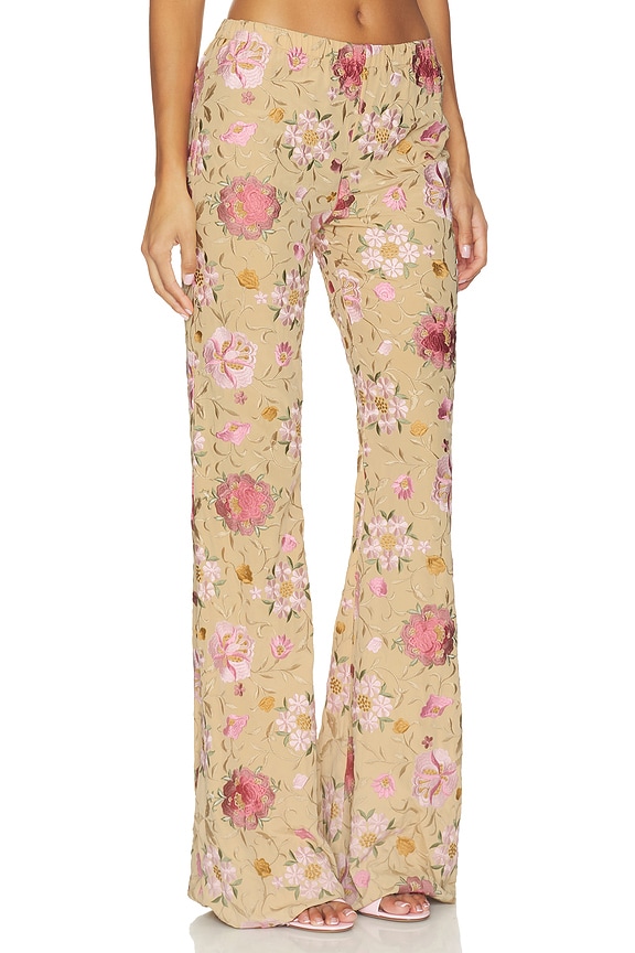 view 2 of 6 Janae Pant in Honey Garden