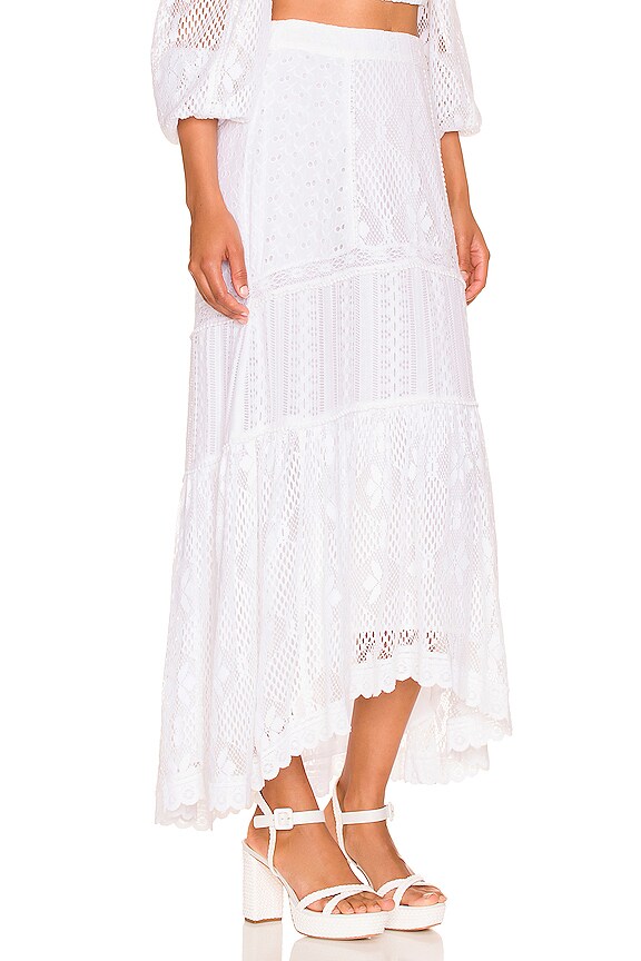 view 2 of 4 FALDA SISTO in True White