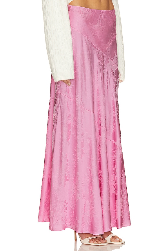 view 2 of 5 Booker Skirt in Pink Song