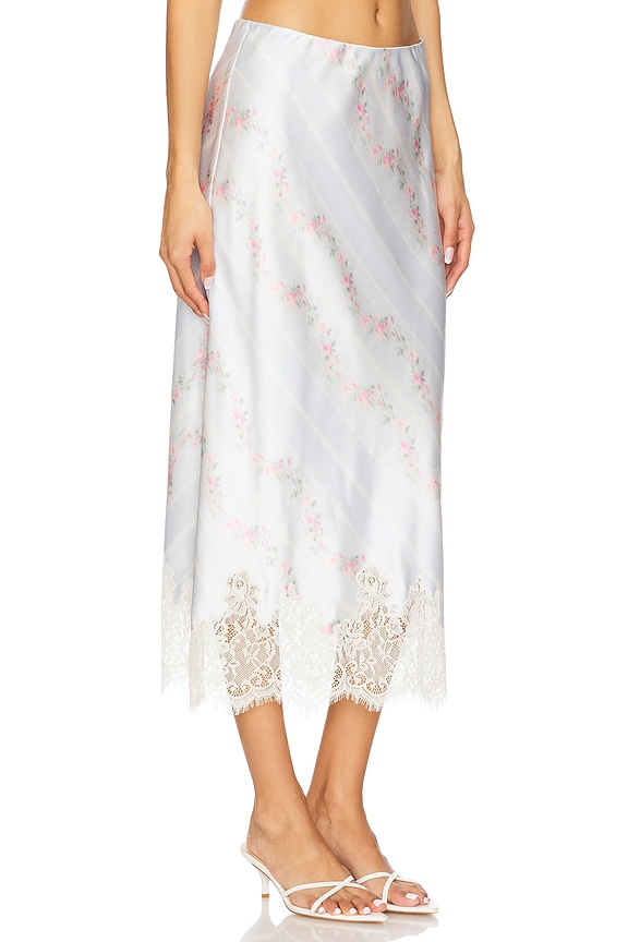 view 2 of 6 Malina Skirt in Wavecrest Blue