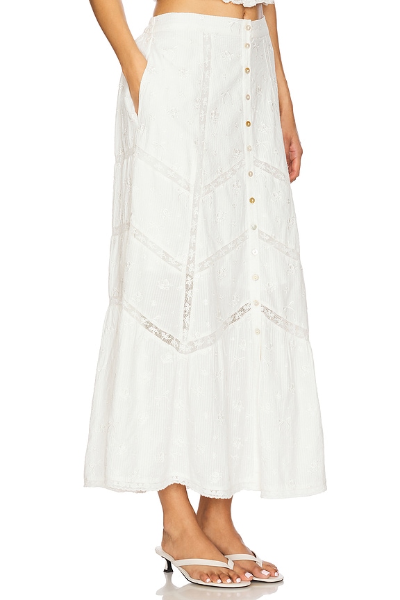 view 2 of 6 Ritson Skirt in White