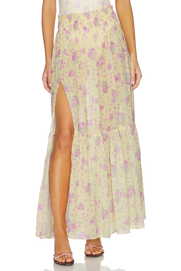 view 1 of 6 Umber Skirt in Sunshine Dream