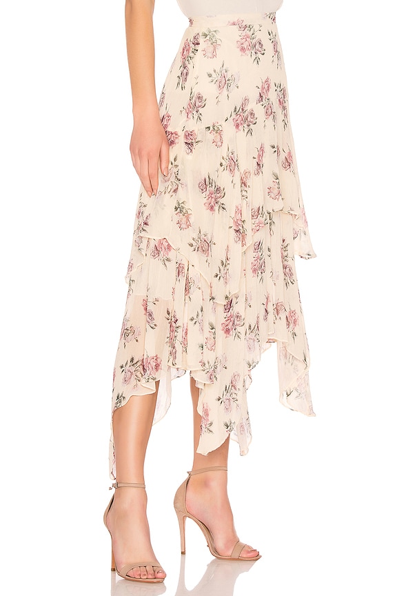 view 2 of 4 Alex Silk Skirt in Dream