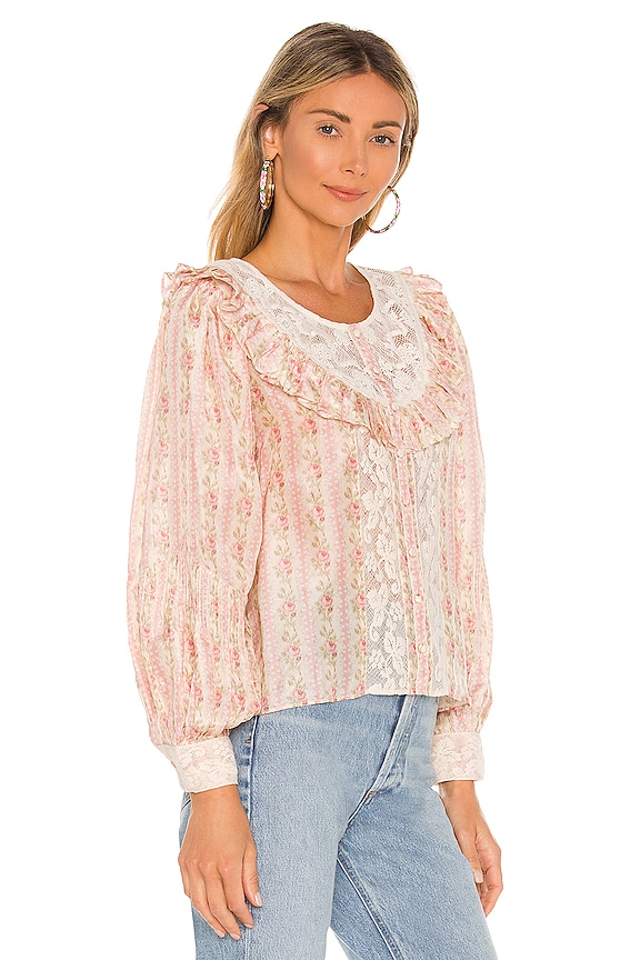 view 2 of 4 Morrison Top in Frosted Petal Pink