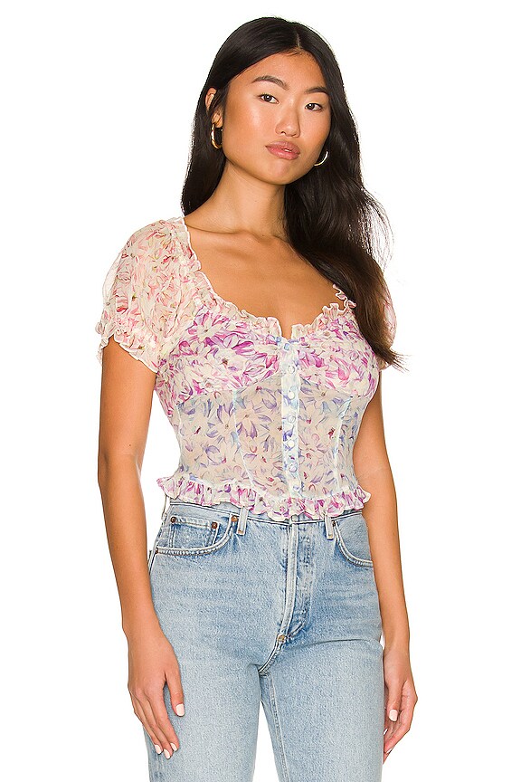 view 2 of 4 Bryant Top in Sweet Kisses