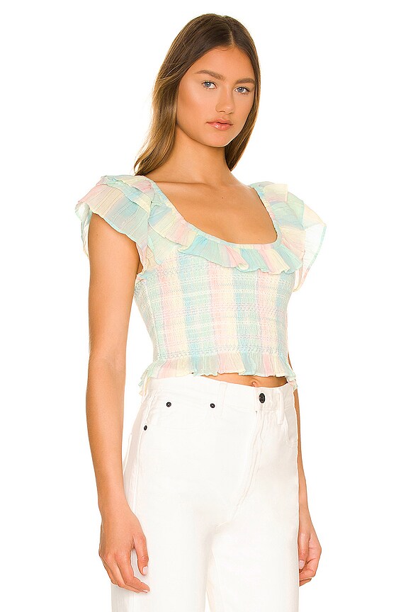view 2 of 4 Saba Crop Top in Multi Horizon