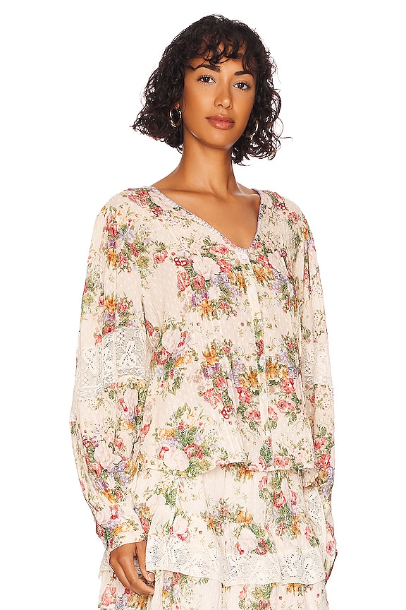 view 2 of 4 Merida Blouse in Shining Gemstone